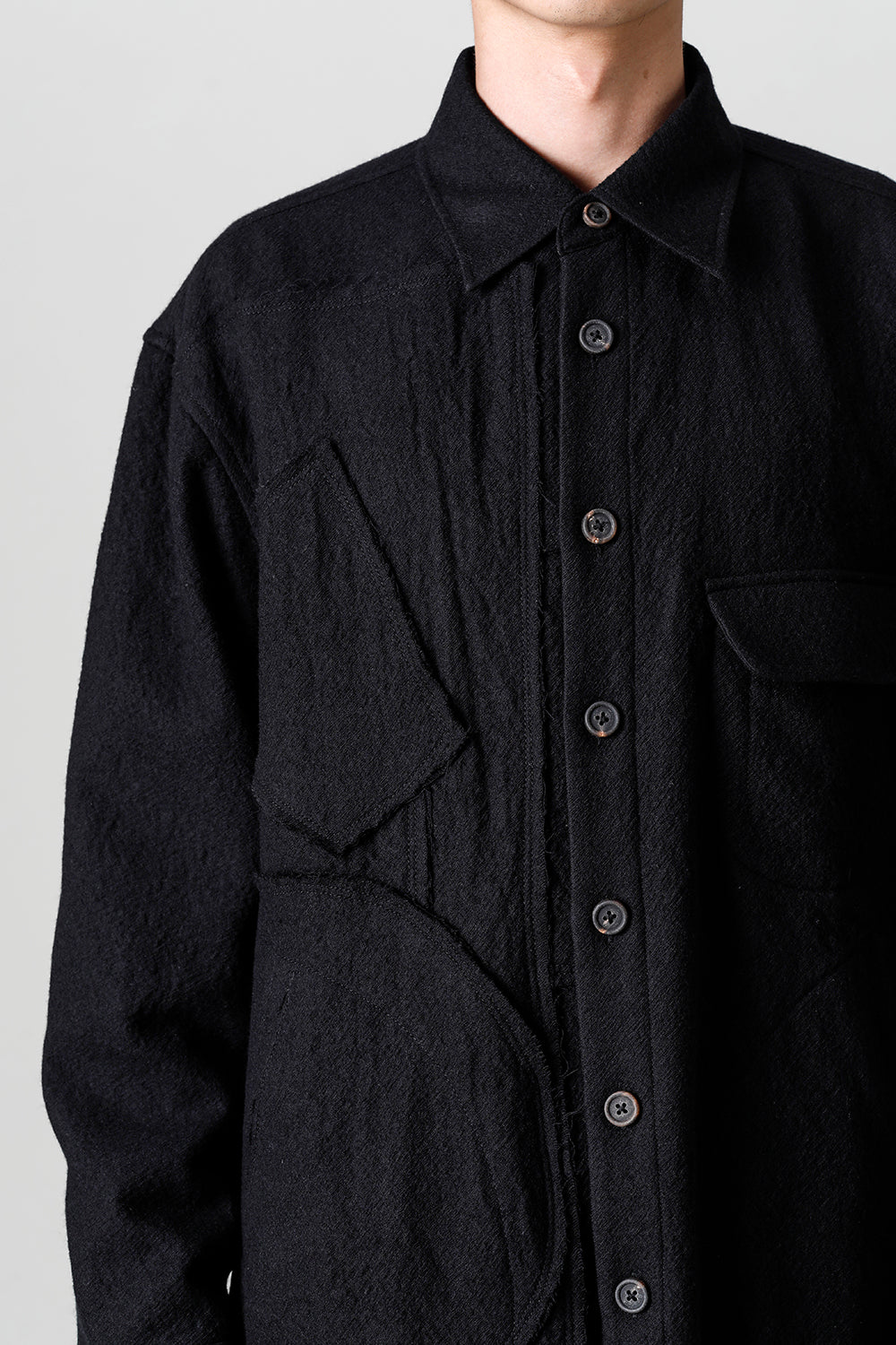 Geometric Patchwork Shirt