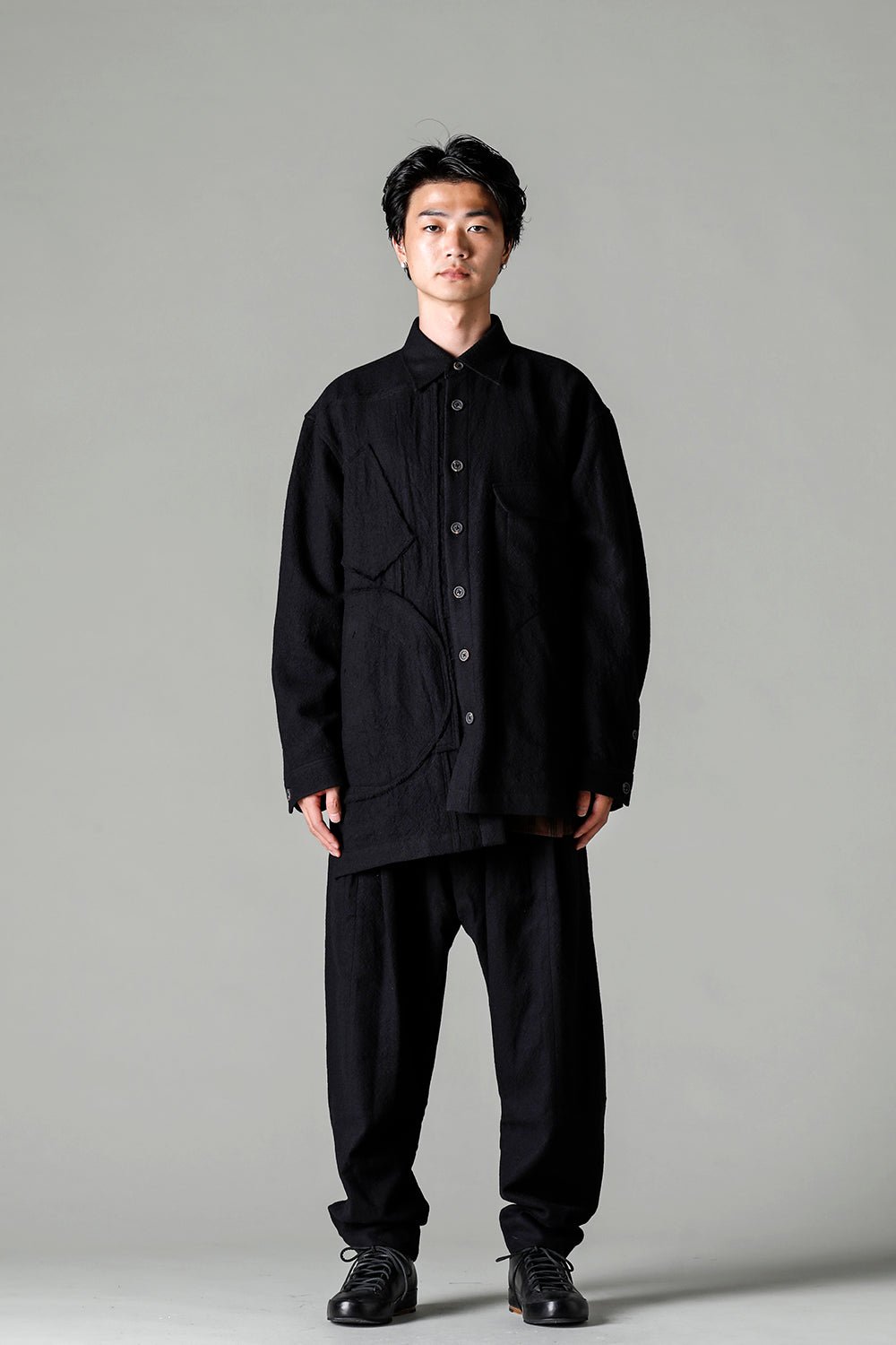 Geometric Patchwork Shirt