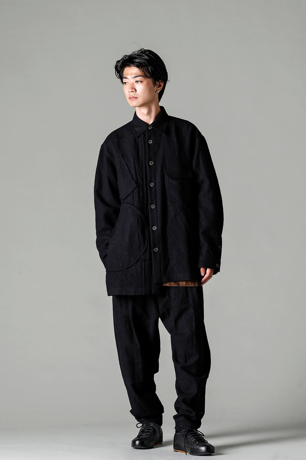 Geometric Patchwork Shirt