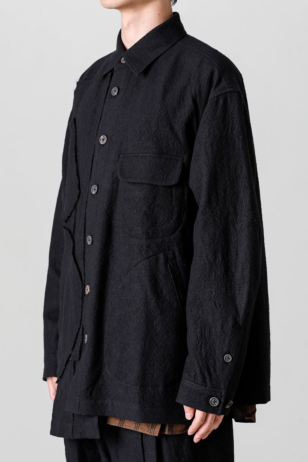 Geometric Patchwork Shirt