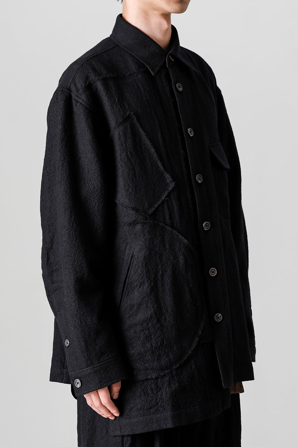 Geometric Patchwork Shirt