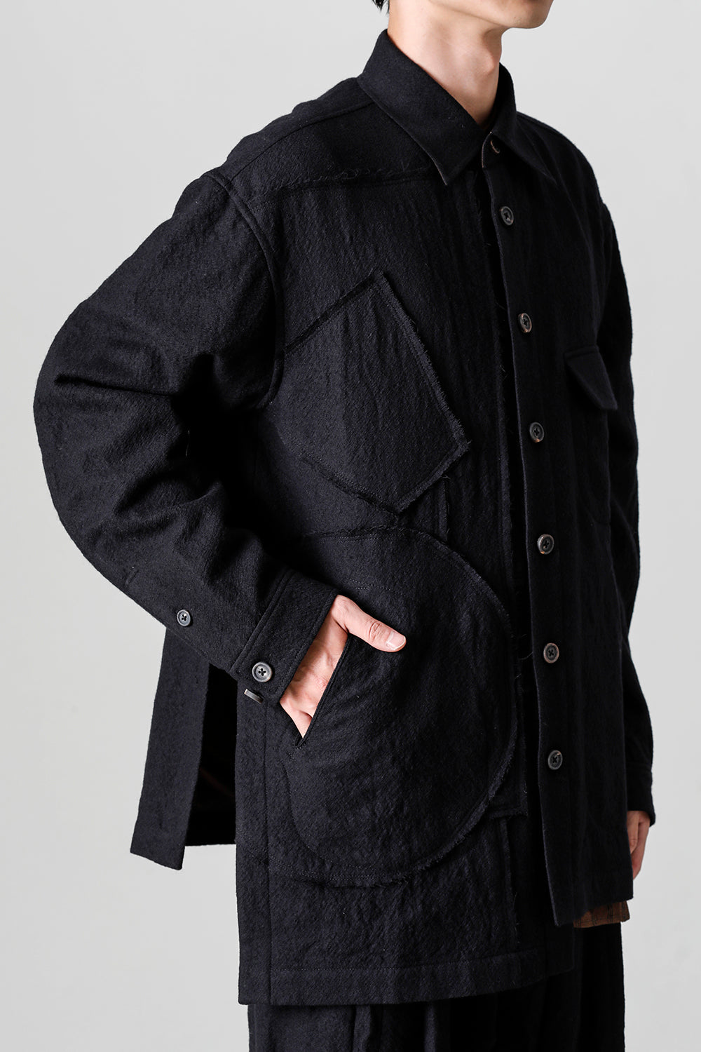 Geometric Patchwork Shirt