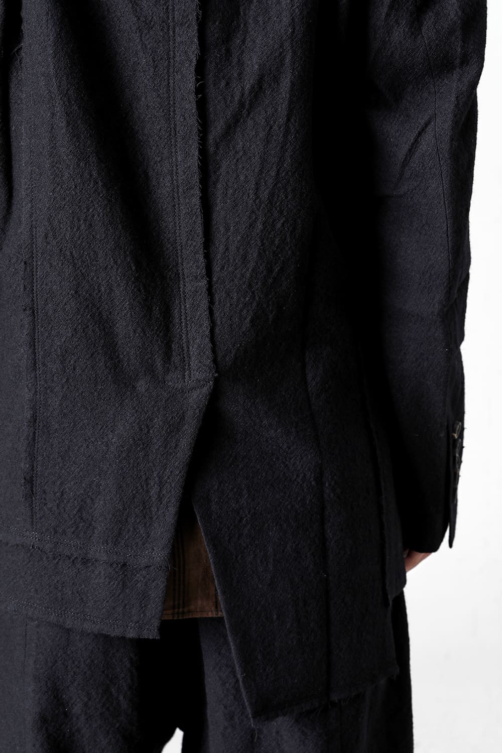 Asymmetric Two-Button Blazer