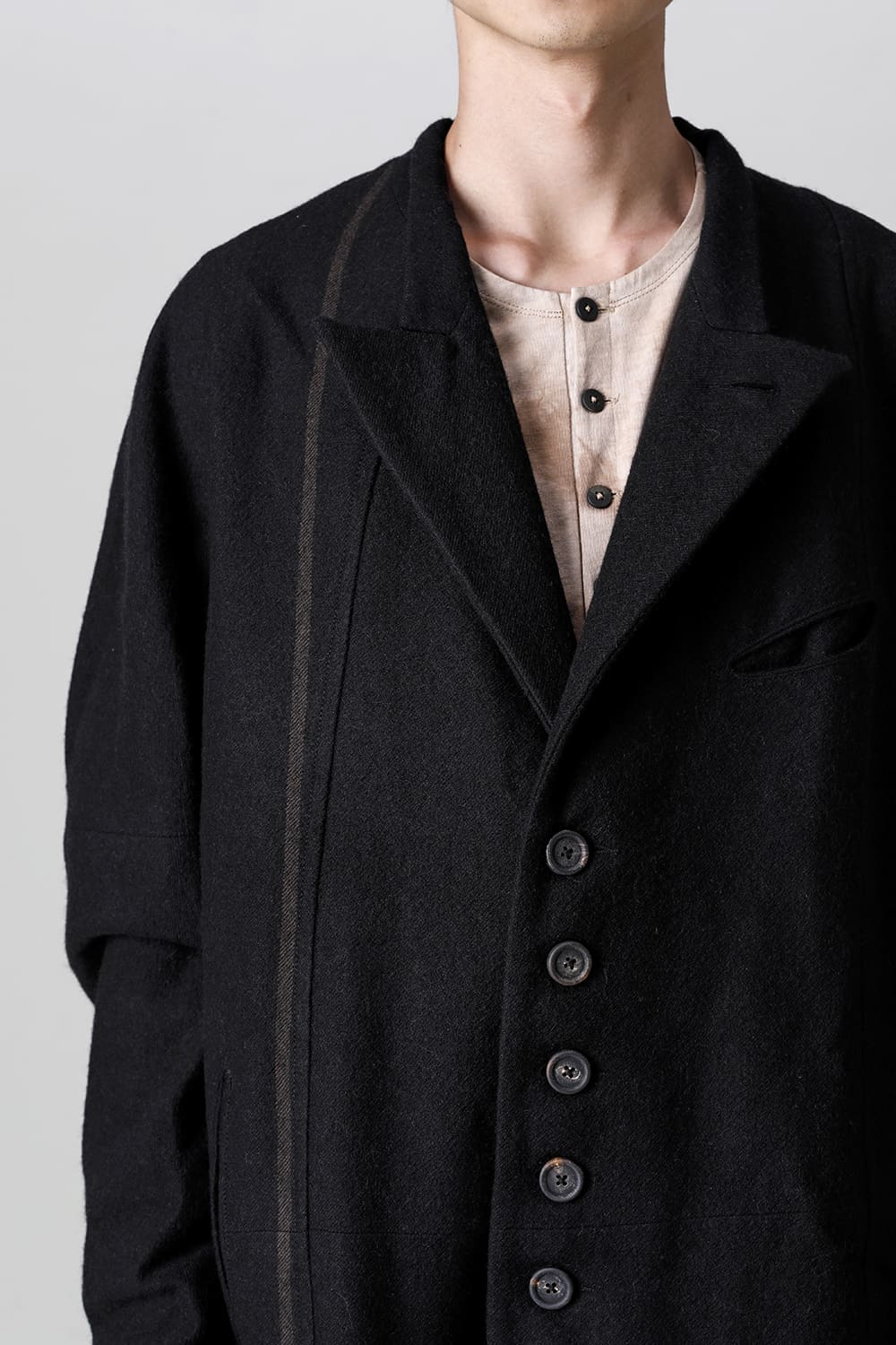 Elongated Asymmetric Coat