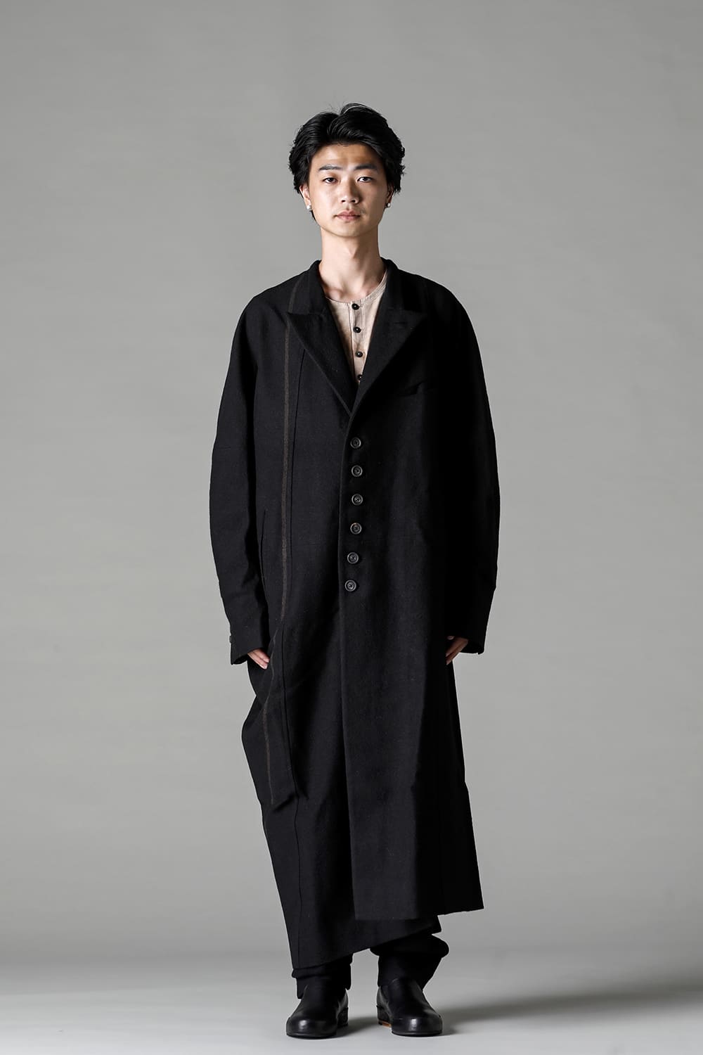 Elongated Asymmetric Coat