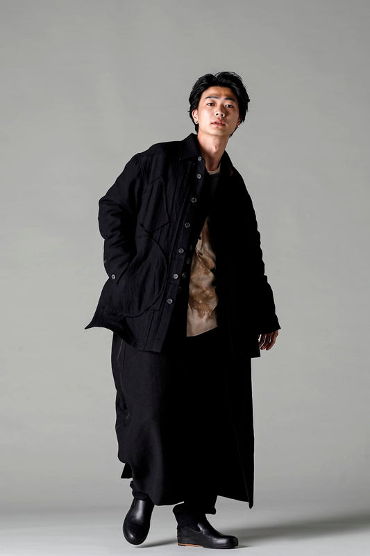 Elongated Asymmetric Coat