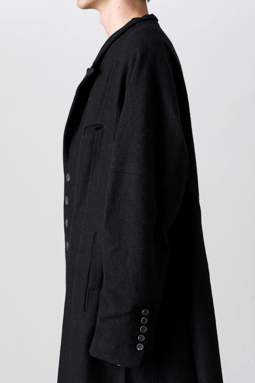 Elongated Asymmetric Coat