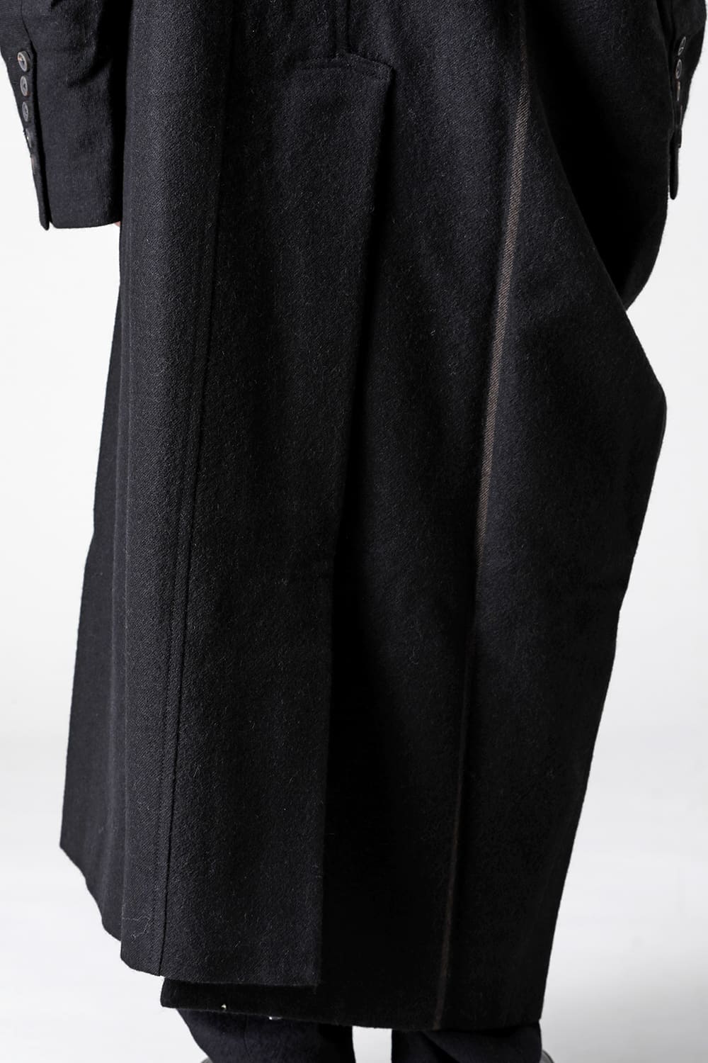 Elongated Asymmetric Coat