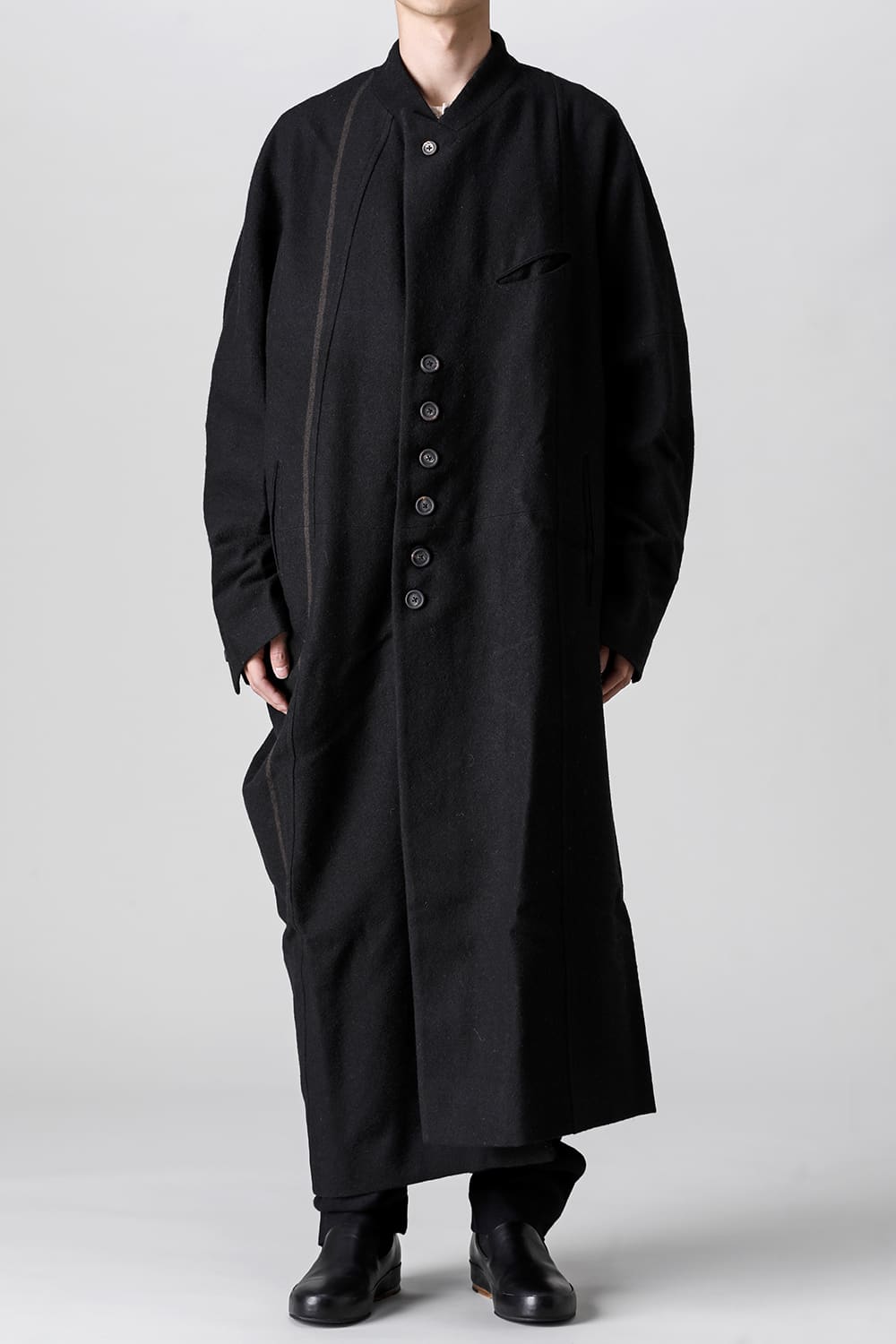 Elongated Asymmetric Coat