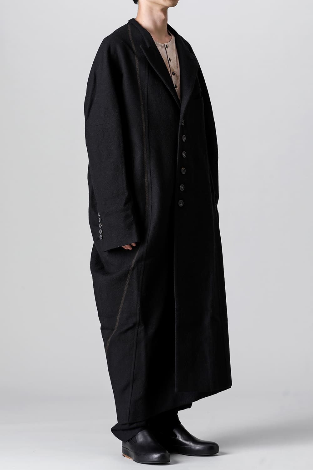 Elongated Asymmetric Coat