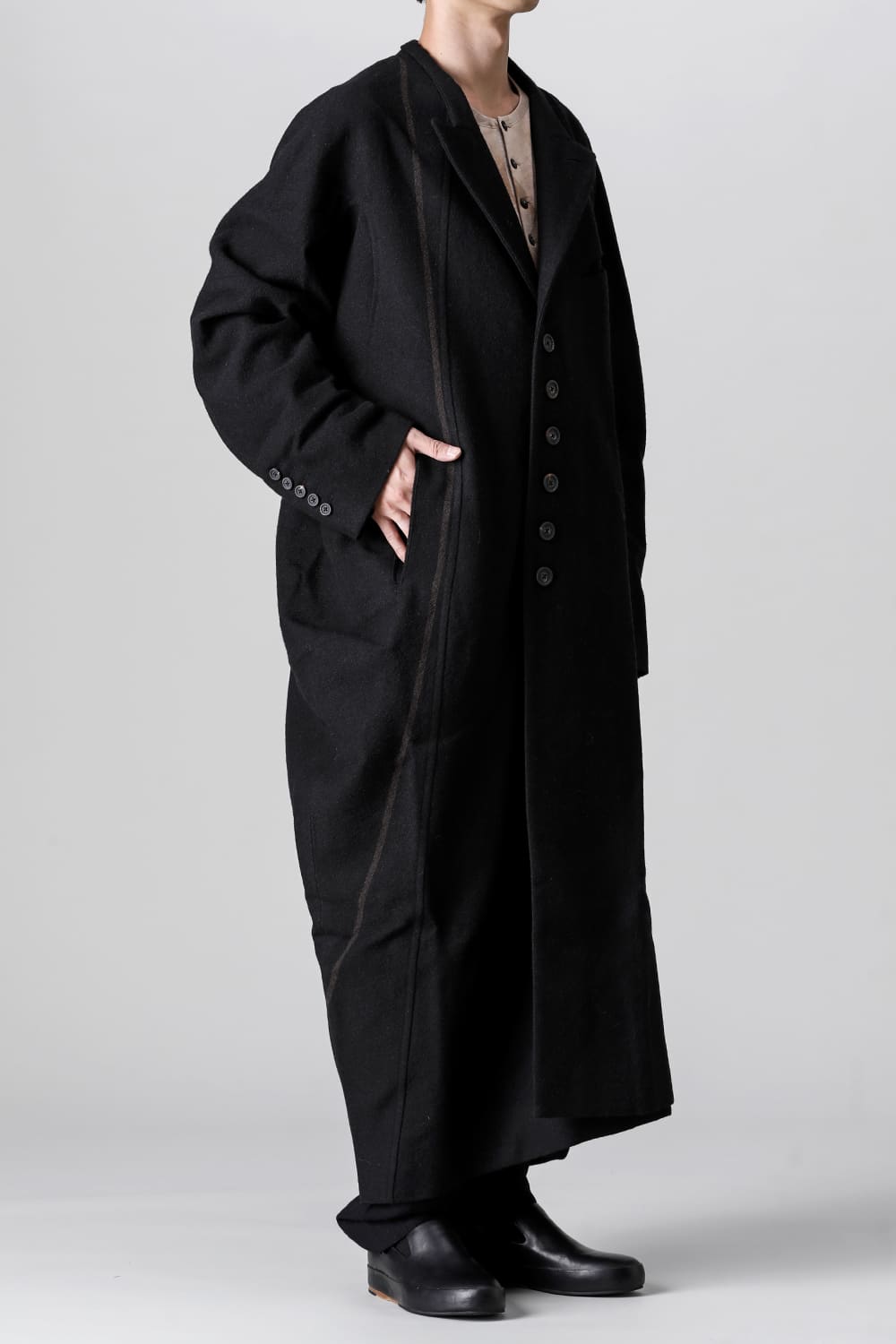 Elongated Asymmetric Coat