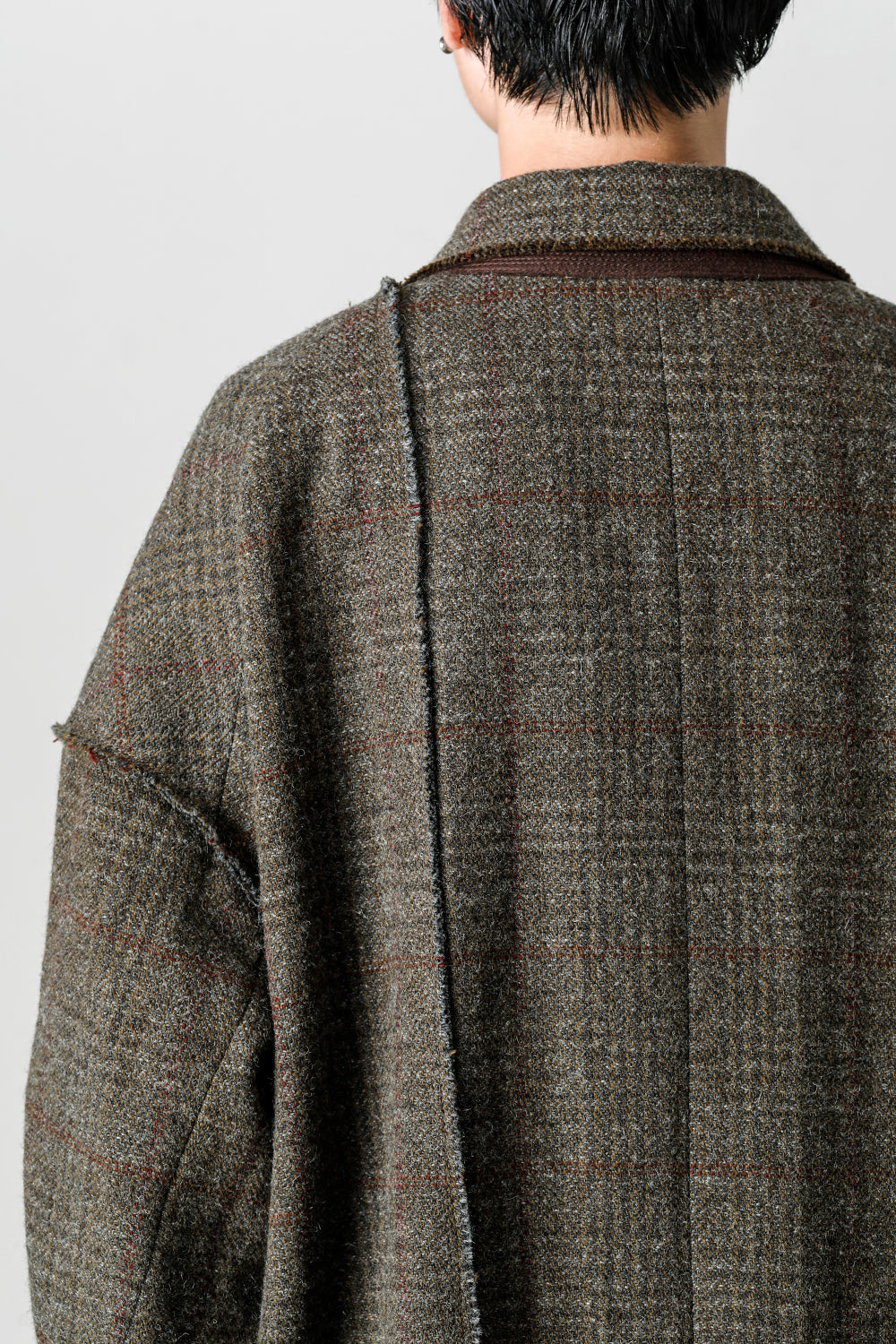 ダブルブレスト オーバーサイズコート