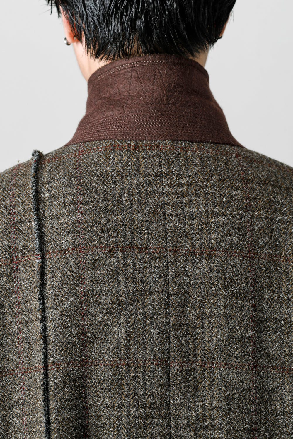 ダブルブレスト オーバーサイズコート