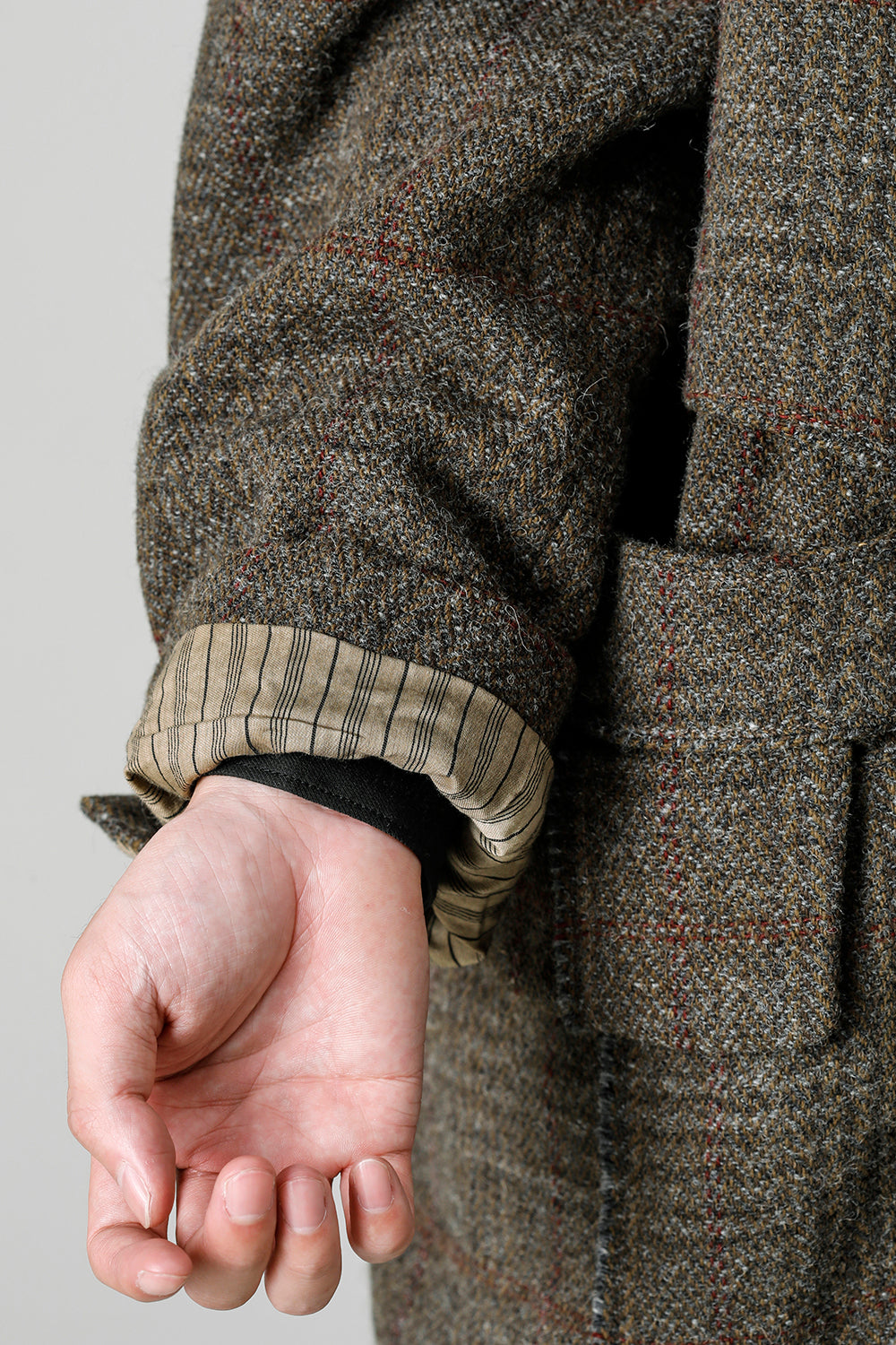 ダブルブレスト オーバーサイズコート