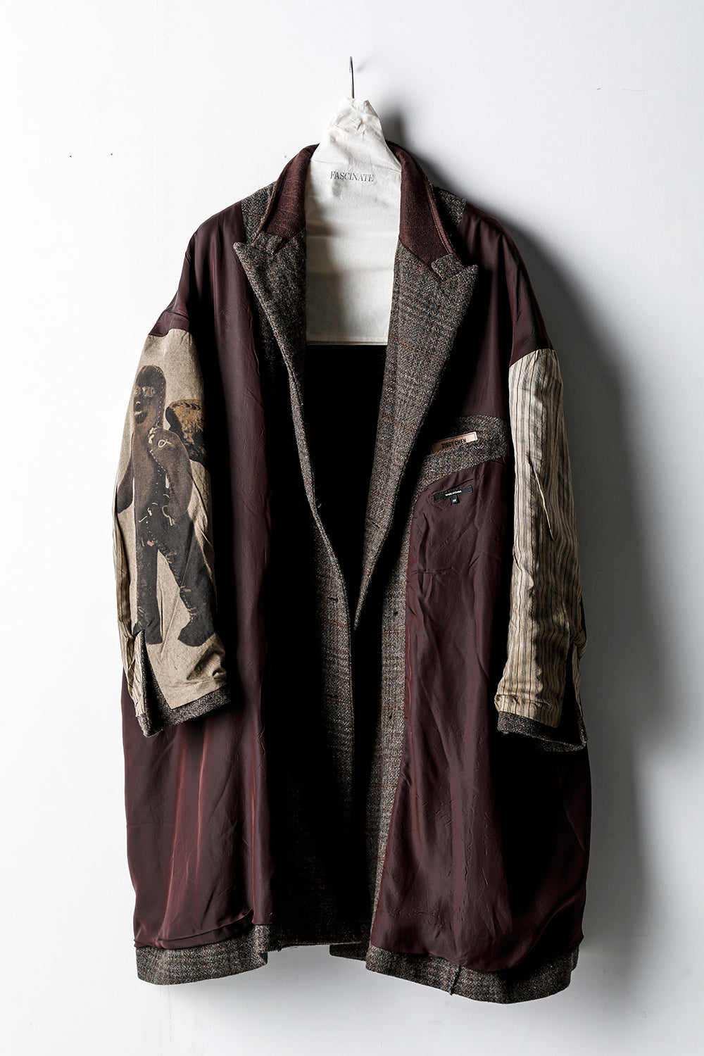 ダブルブレスト オーバーサイズコート