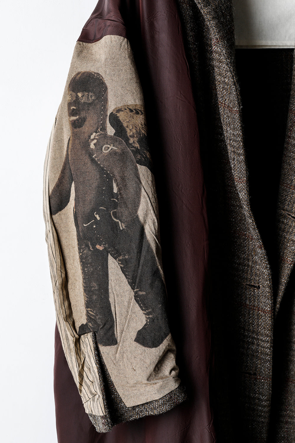 ダブルブレスト オーバーサイズコート