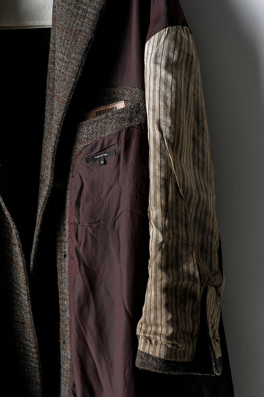 ダブルブレスト オーバーサイズコート