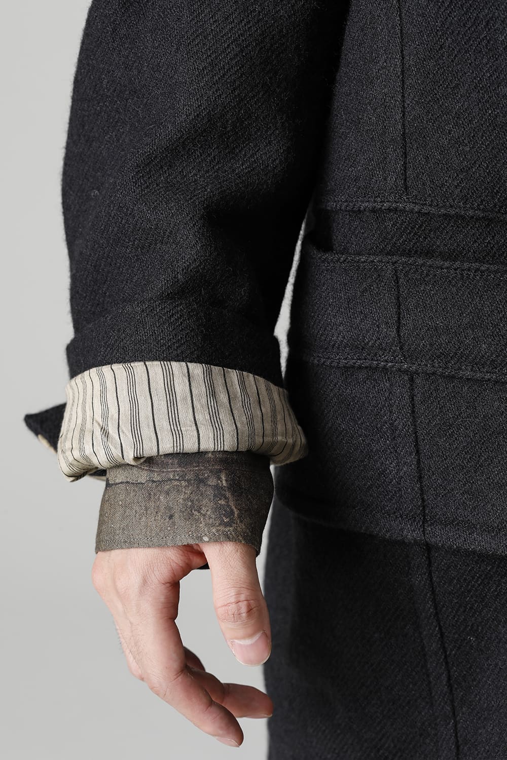 ダブルブレスト オーバーサイズコート