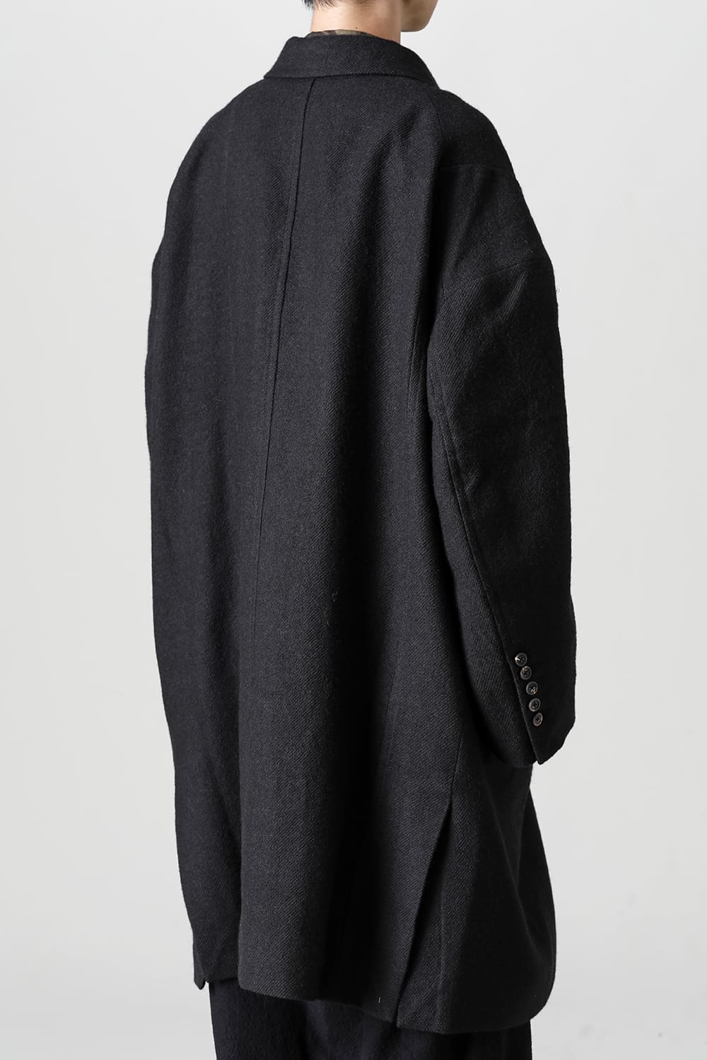 ダブルブレスト オーバーサイズコート