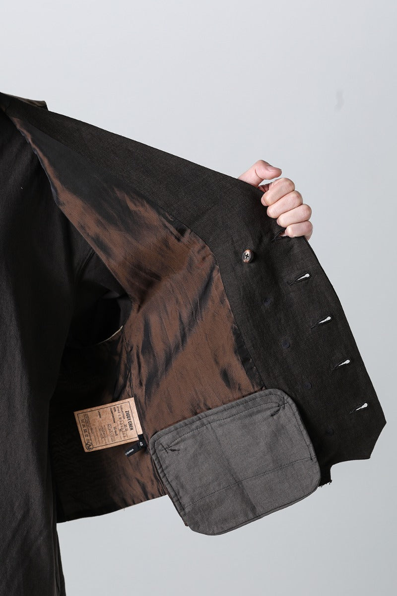 Selvedged Double Breasted Waistcoat