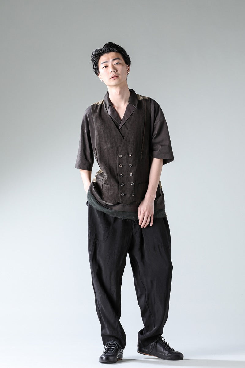 Selvedged Double Breasted Waistcoat