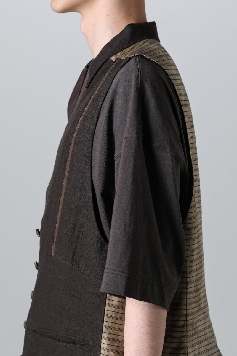 Selvedged Double Breasted Waistcoat