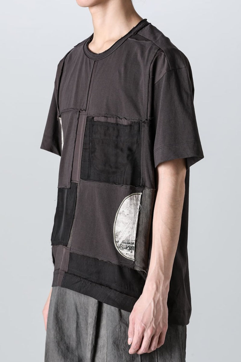 Contrast Patchwork T-Shirt