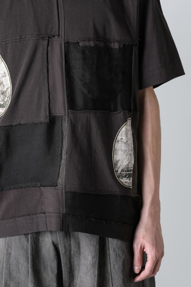 Contrast Patchwork T-Shirt