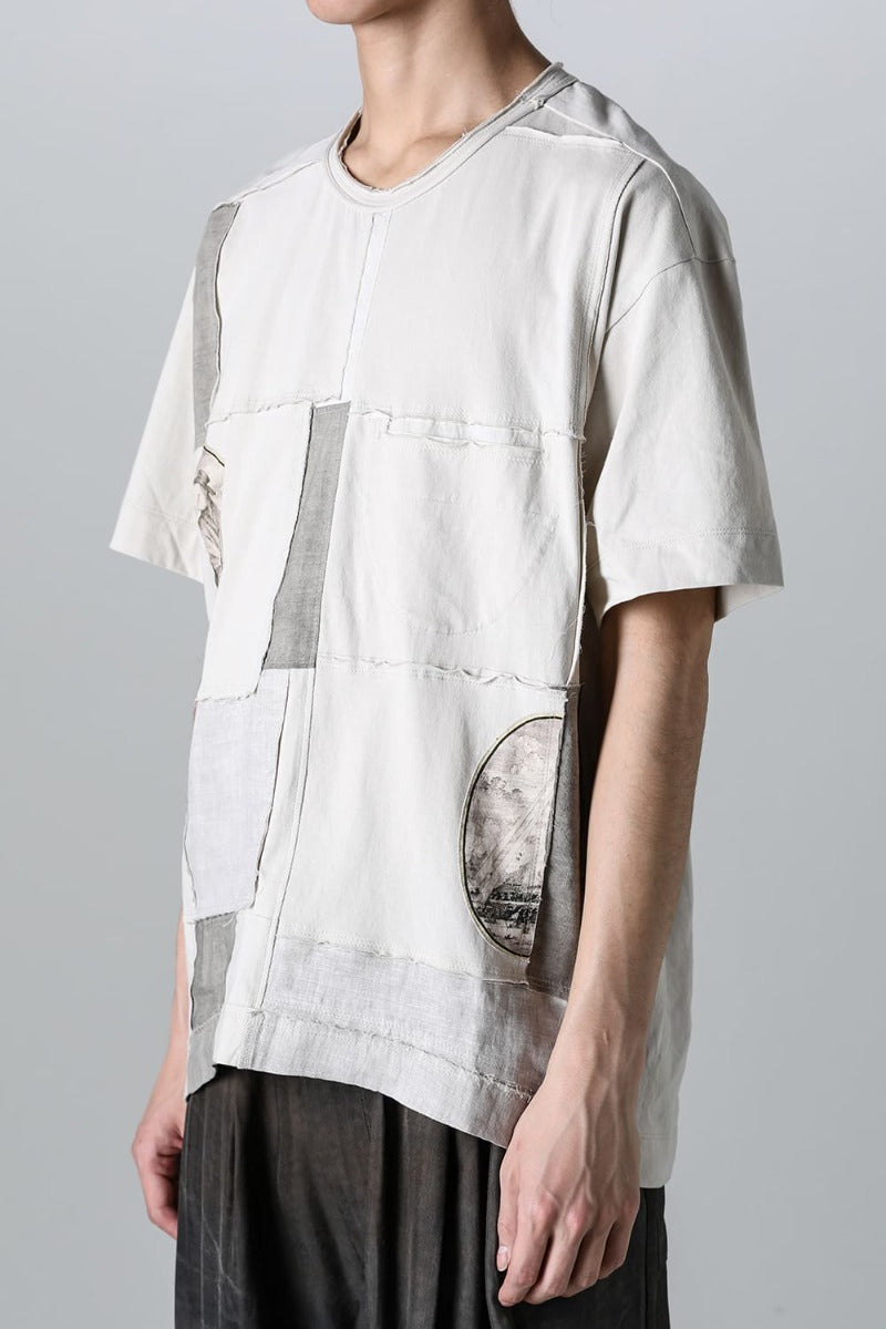 Contrast Patchwork T-Shirt