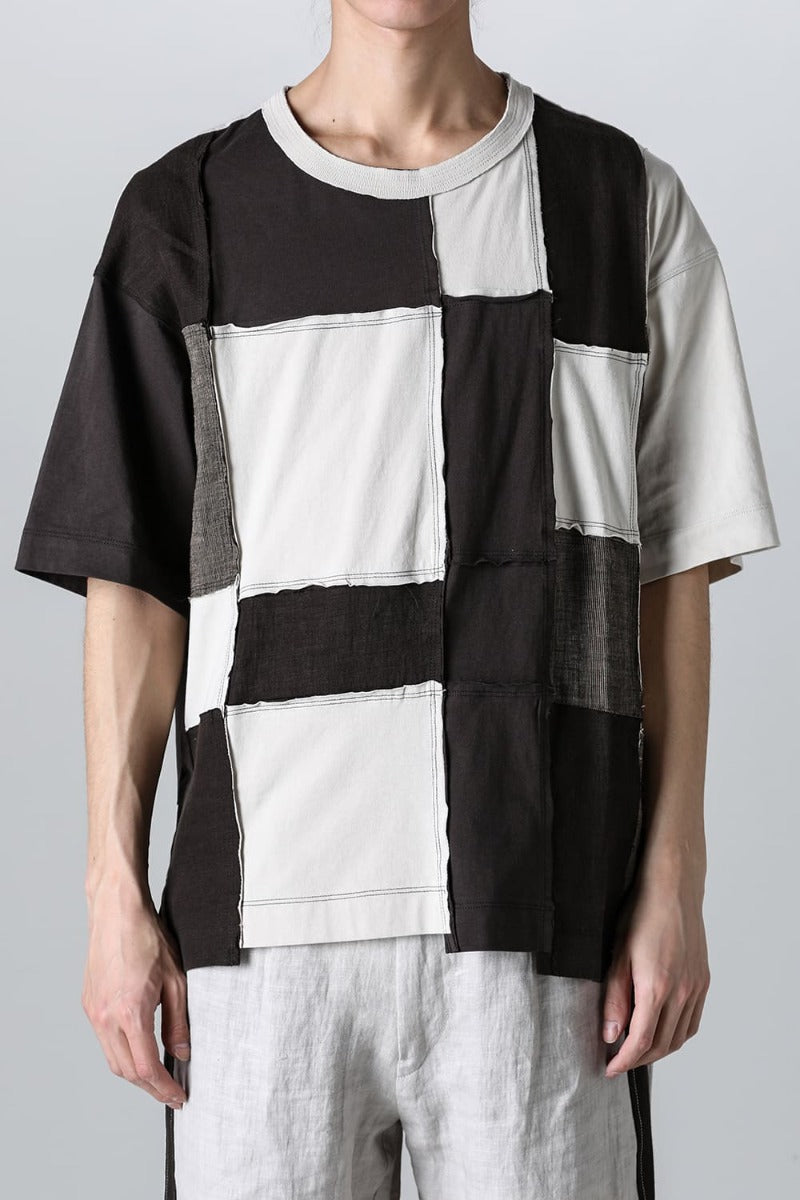 Assymetrical Patchwork T-Shirt