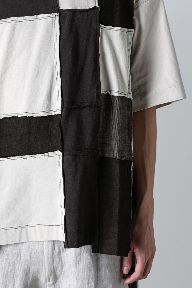 Assymetrical Patchwork T-Shirt