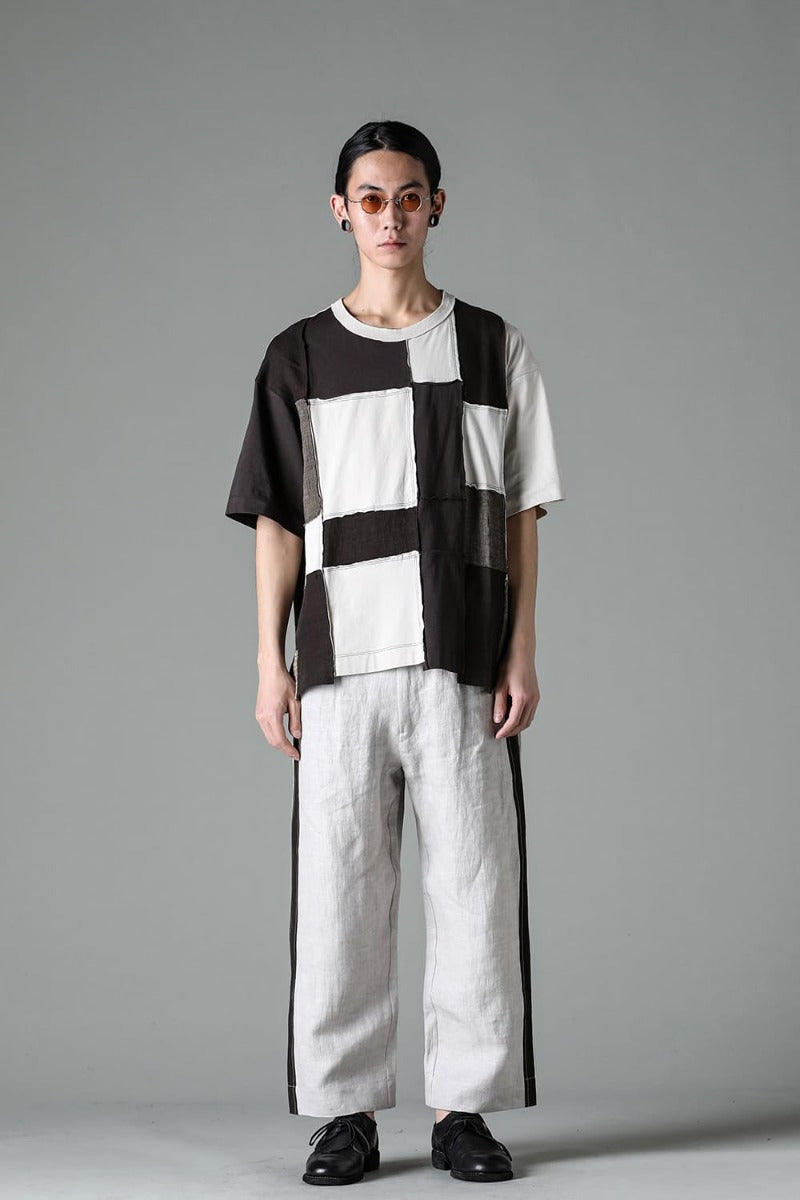 Assymetrical Patchwork T-Shirt