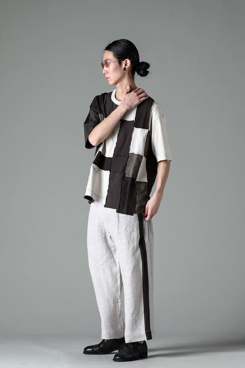 Assymetrical Patchwork T-Shirt