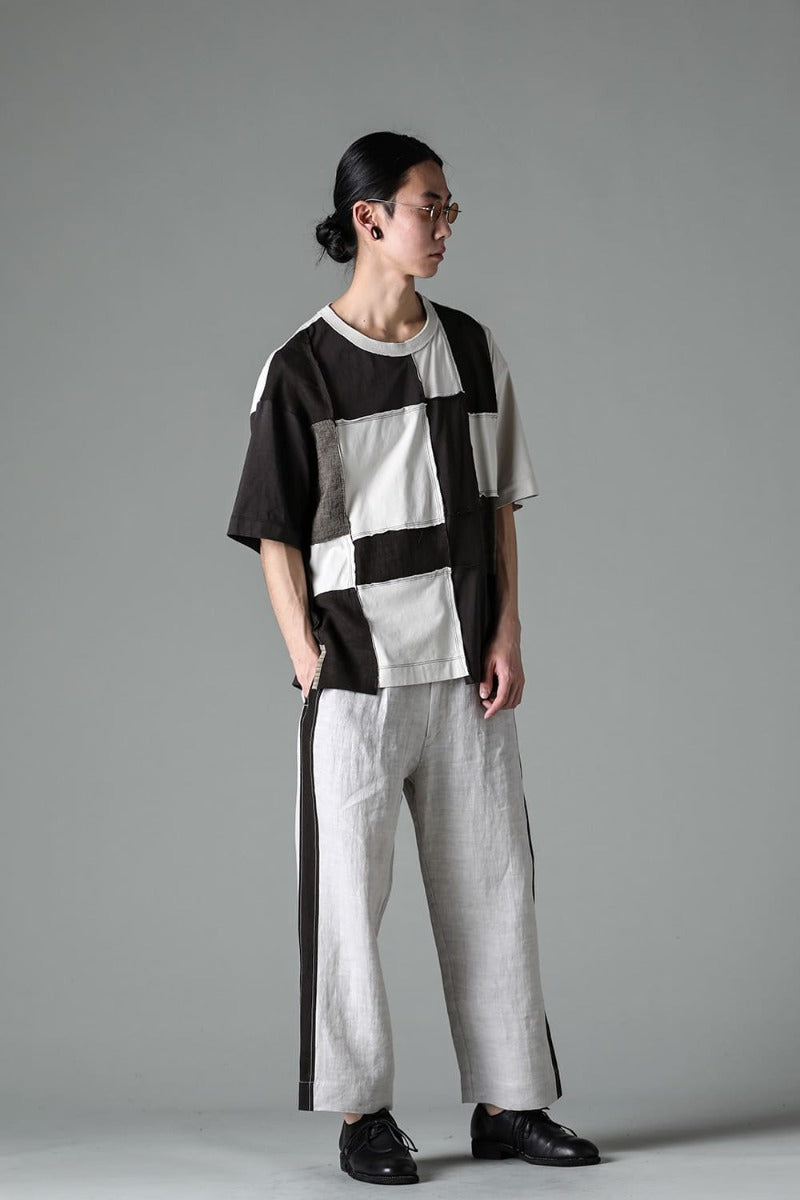 Assymetrical Patchwork T-Shirt