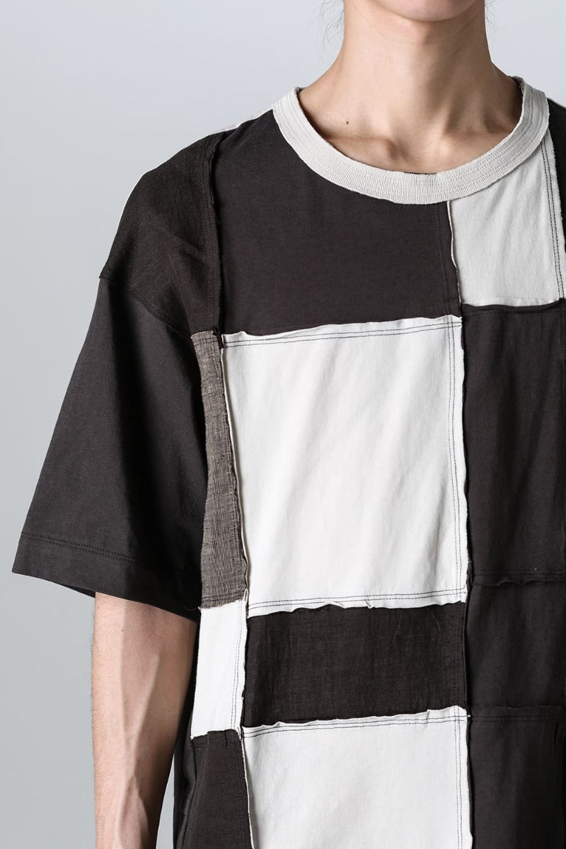 Assymetrical Patchwork T-Shirt