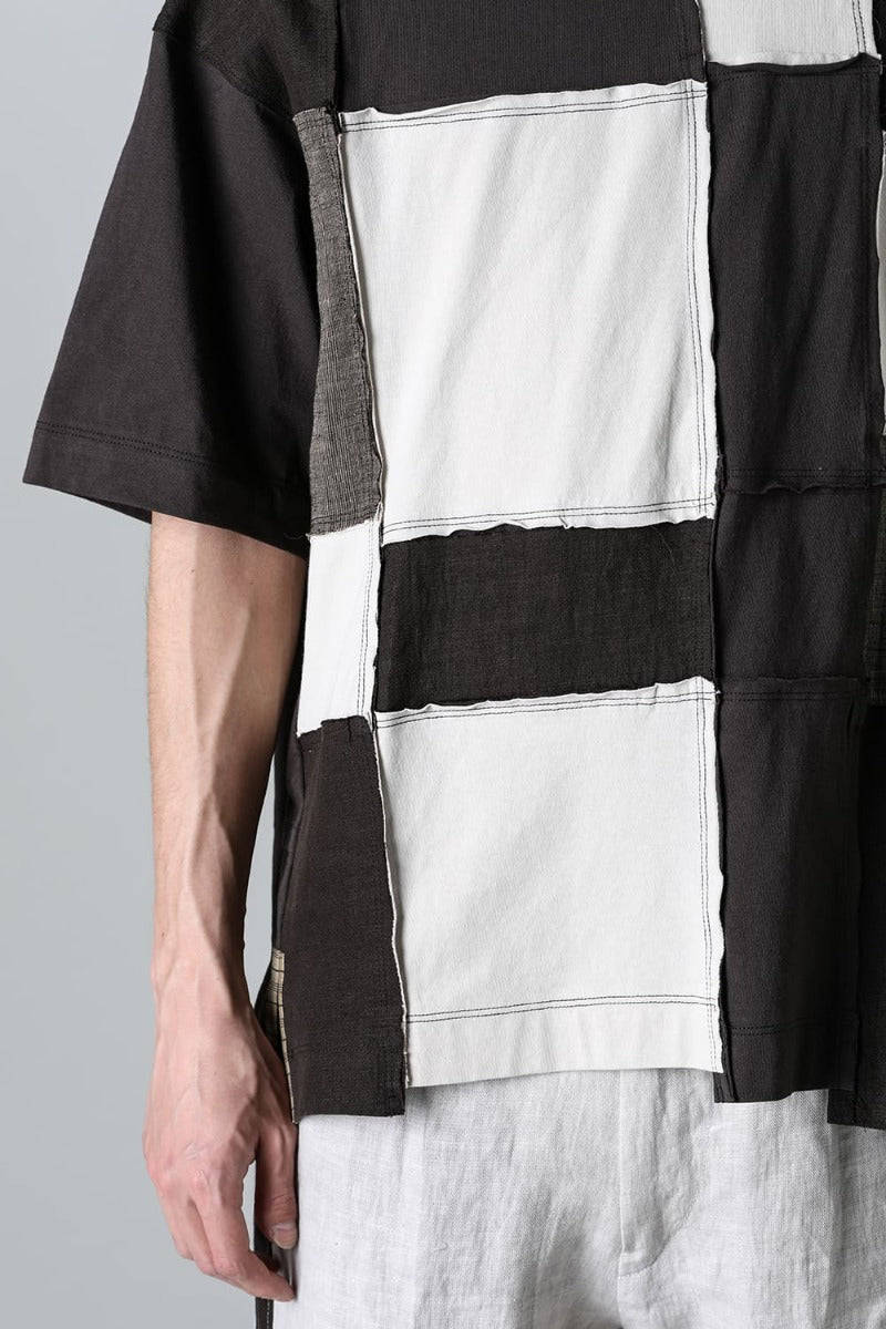 Assymetrical Patchwork T-Shirt