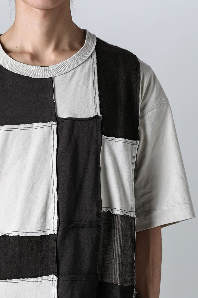 Assymetrical Patchwork T-Shirt