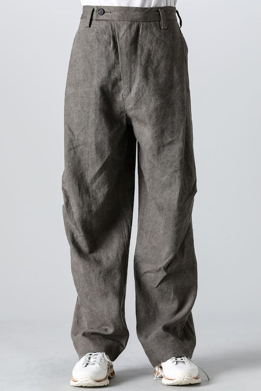 Straight-Leg Trousers With Articulated Knee