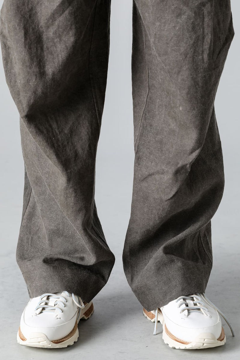 Straight-Leg Trousers With Articulated Knee