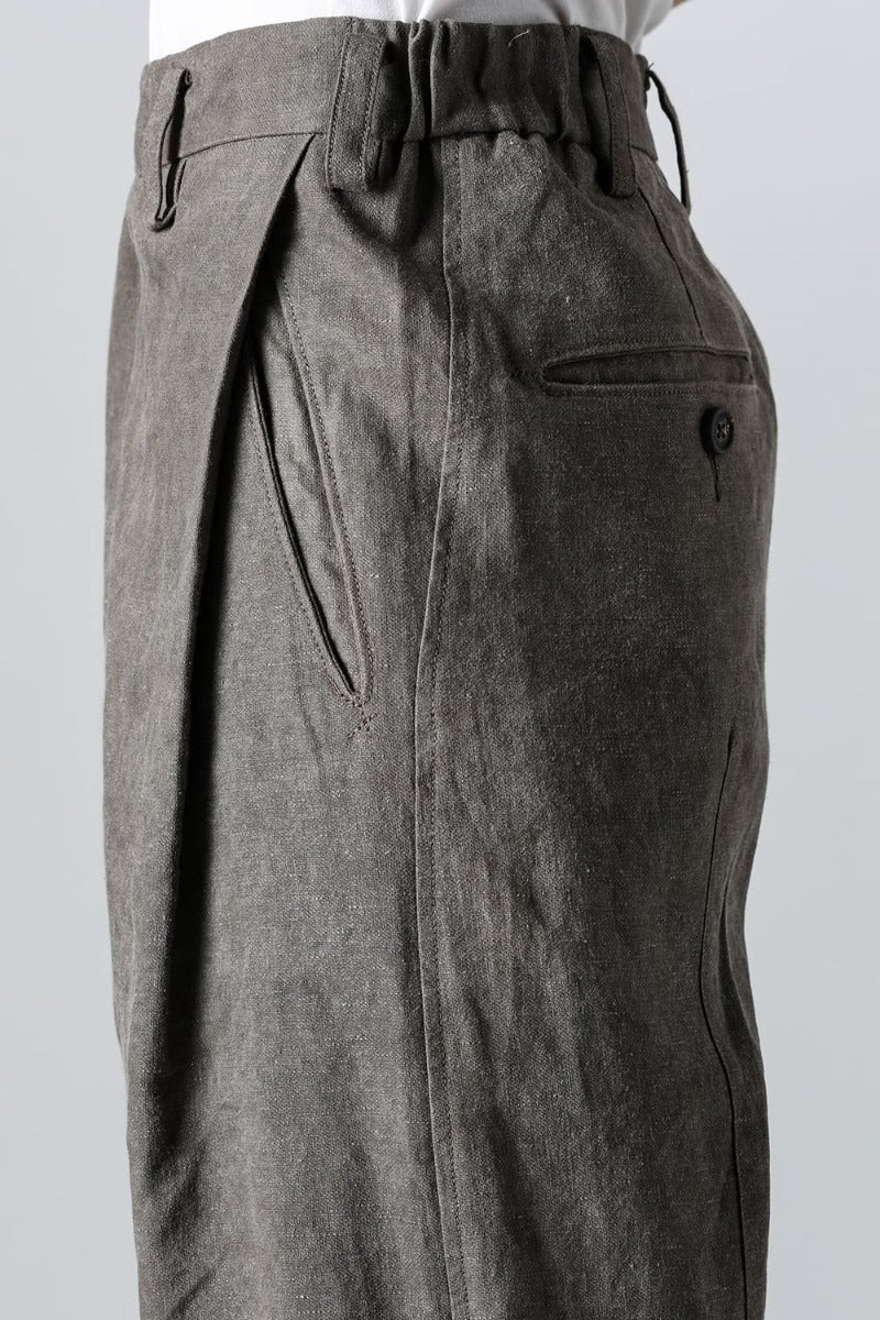 Straight-Leg Trousers With Articulated Knee