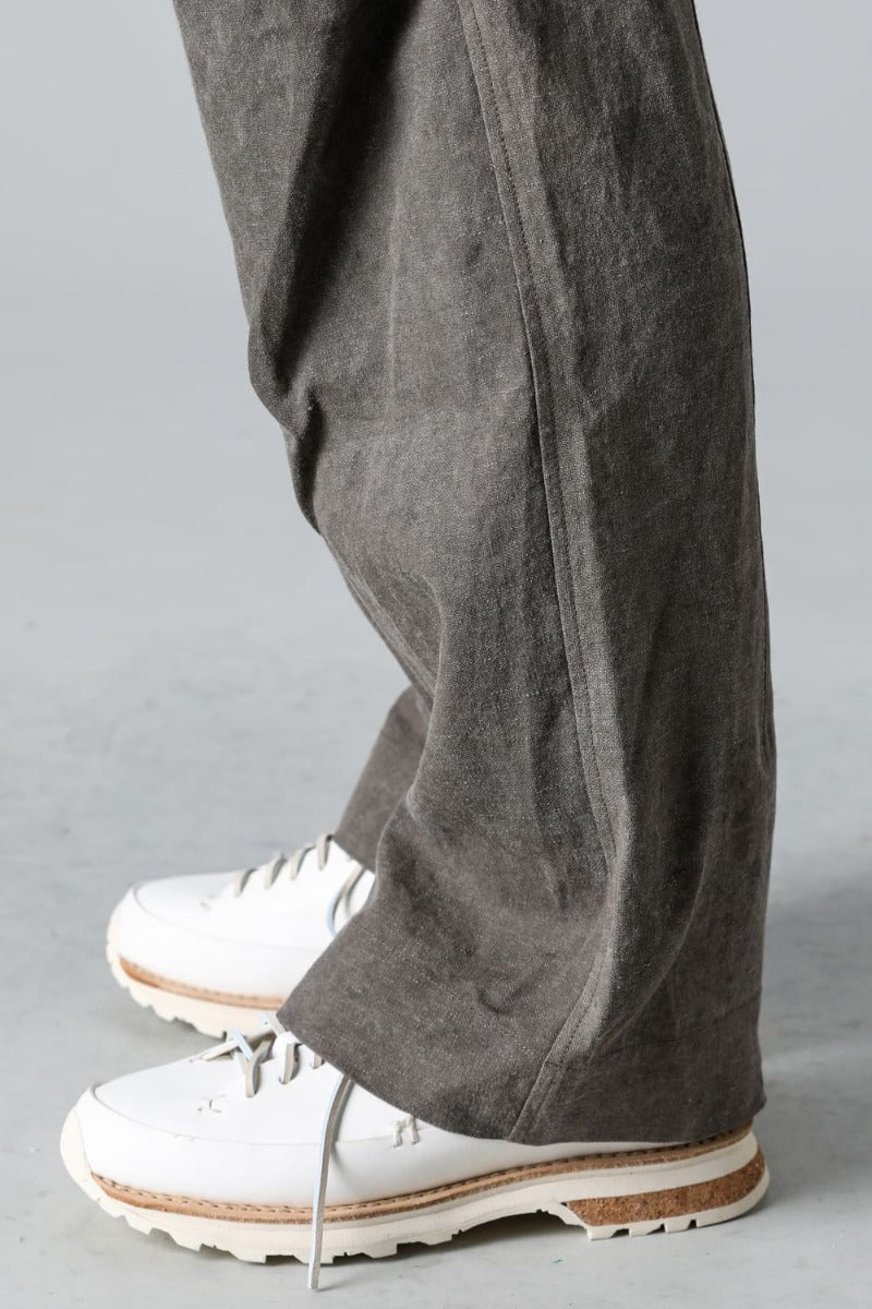 Straight-Leg Trousers With Articulated Knee