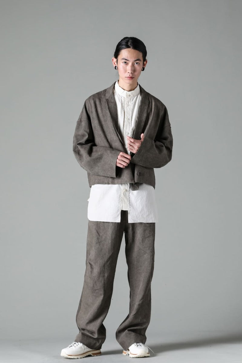 Straight-Leg Trousers With Articulated Knee