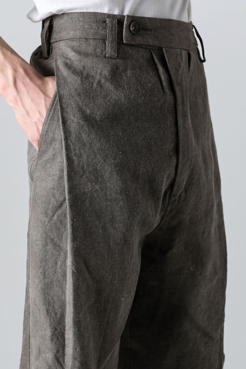 Straight-Leg Trousers With Articulated Knee