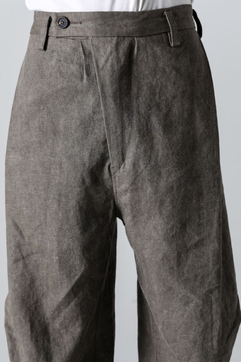 Straight-Leg Trousers With Articulated Knee