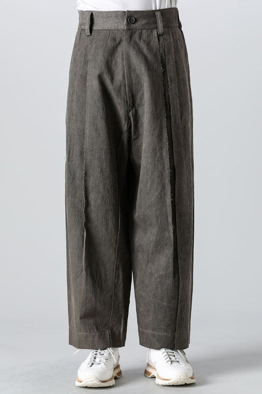 Assymetrical Pleated Trousers