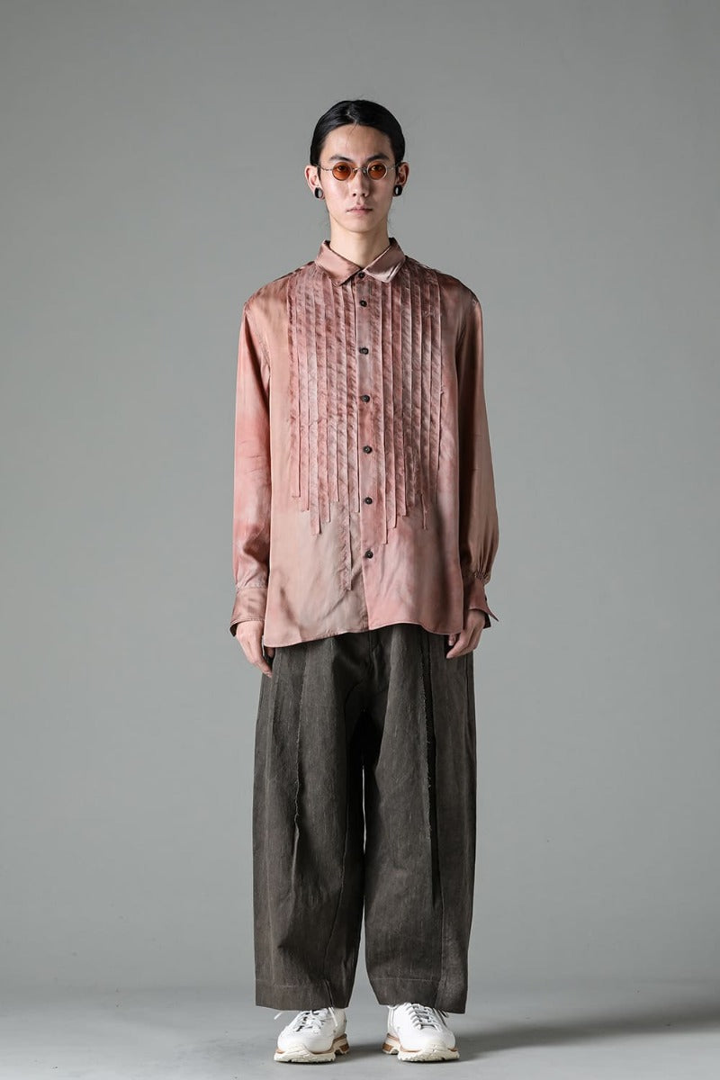 Assymetrical Pleated Trousers