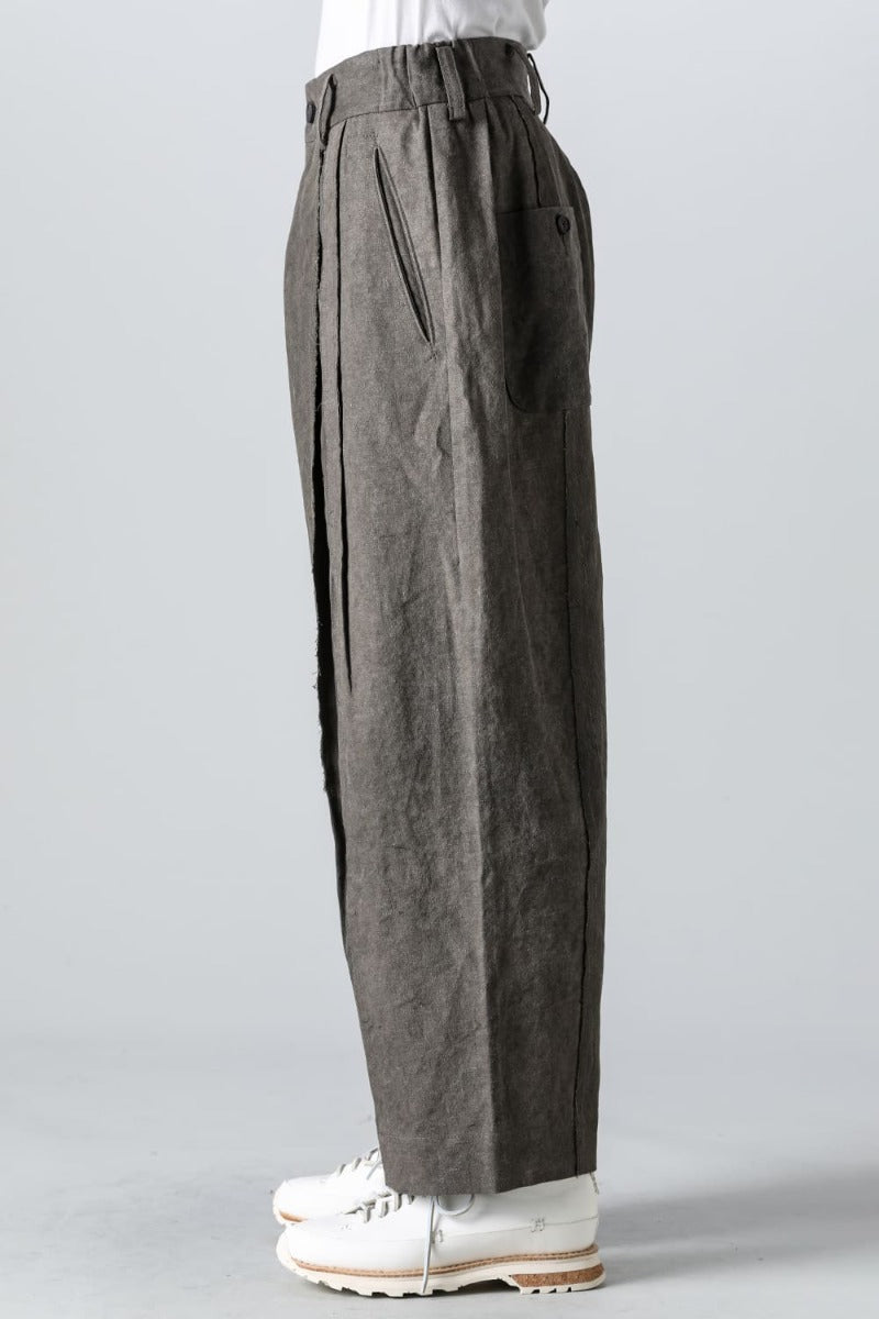 Assymetrical Pleated Trousers