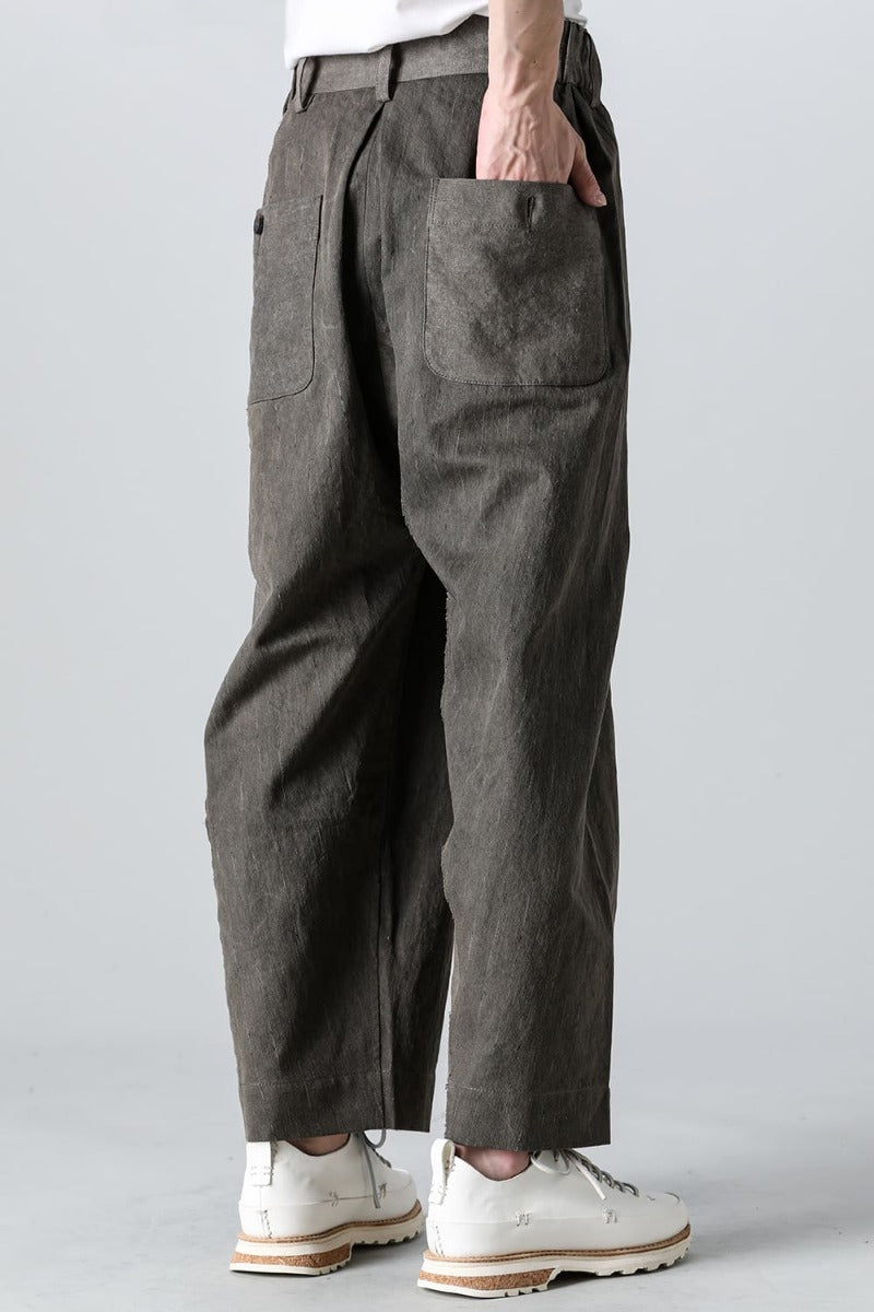 Assymetrical Pleated Trousers