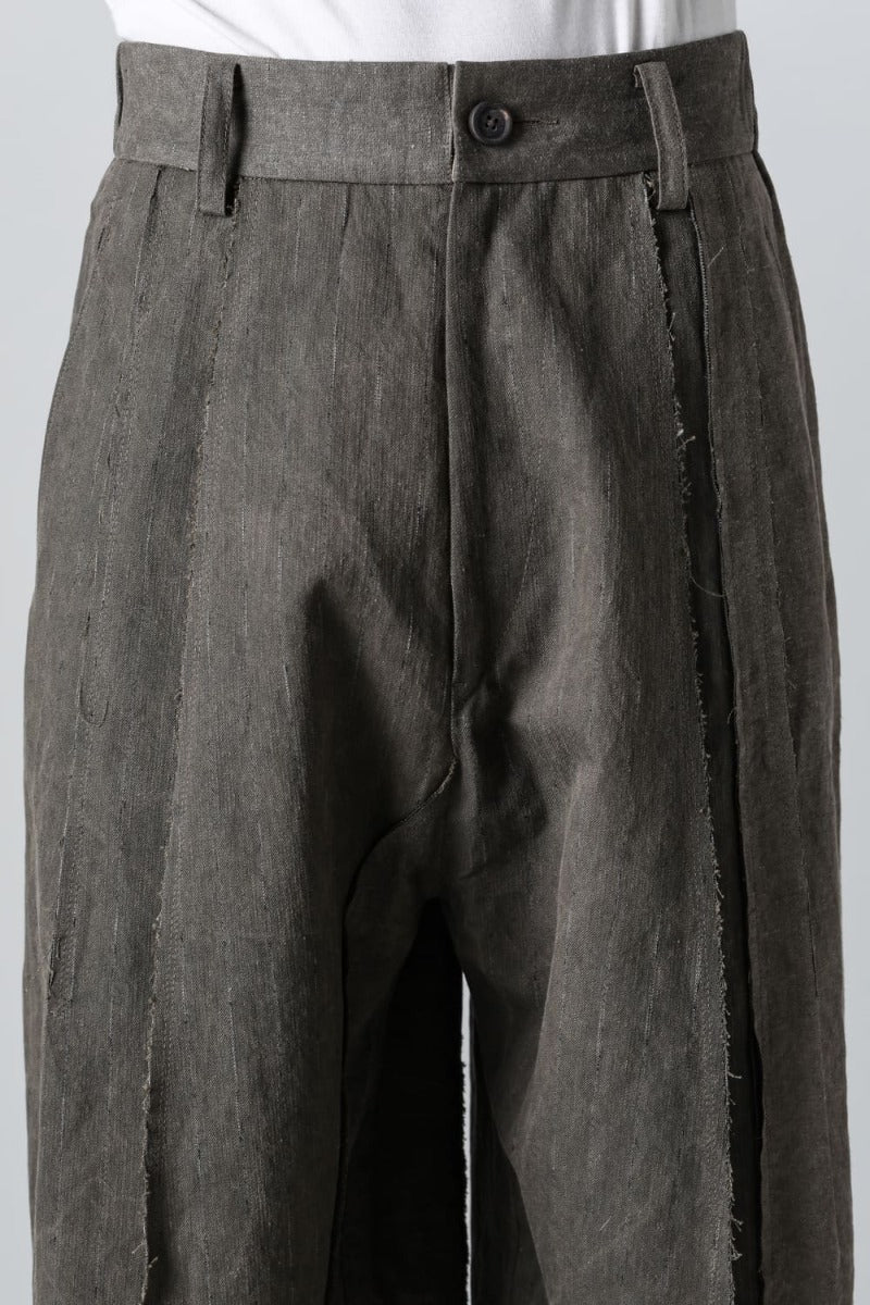 Assymetrical Pleated Trousers