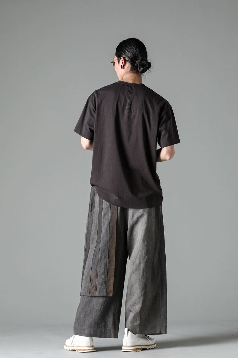 プリーツワイド トラウザーズ